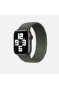 Apple Watch 42mm Uyumlu Kordon Hasır Örgü Esnek KRD-32 Large Kayış