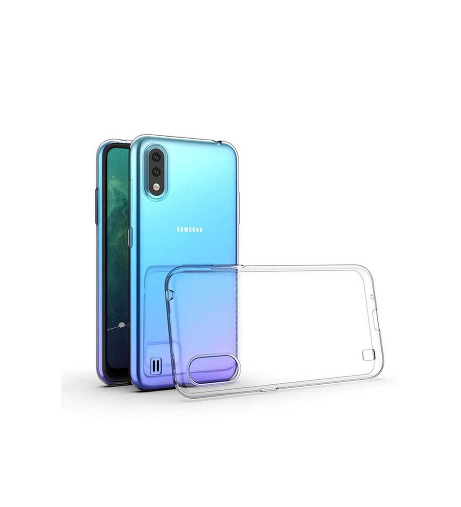 Samsung Galaxy A01 Uyumlu Kılıf Zore Süper Silikon Kapak