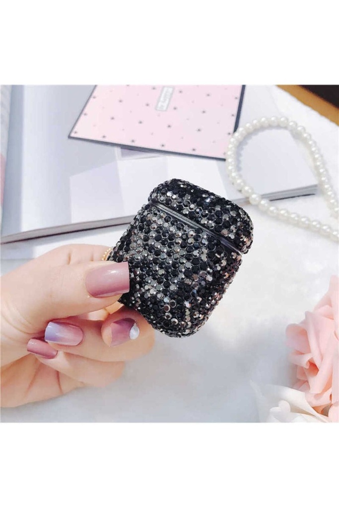 Apple Airpods Uyumlu Kılıf Zore Diamond Silikon