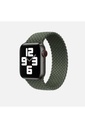 Apple Watch 44mm Uyumlu Kordon Hasır Örgü Esnek KRD-32 Medium Kayış