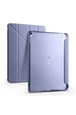 Apple iPad 10.2 (8.Nesil) Uyumlu Kılıf Zore Tri Folding Kalem Bölmeli Standlı Kılıf