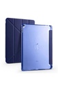 Apple iPad Pro 10.5 (7.Nesil) Uyumlu Kılıf Zore Tri Folding Kalem Bölmeli Standlı Kılıf
