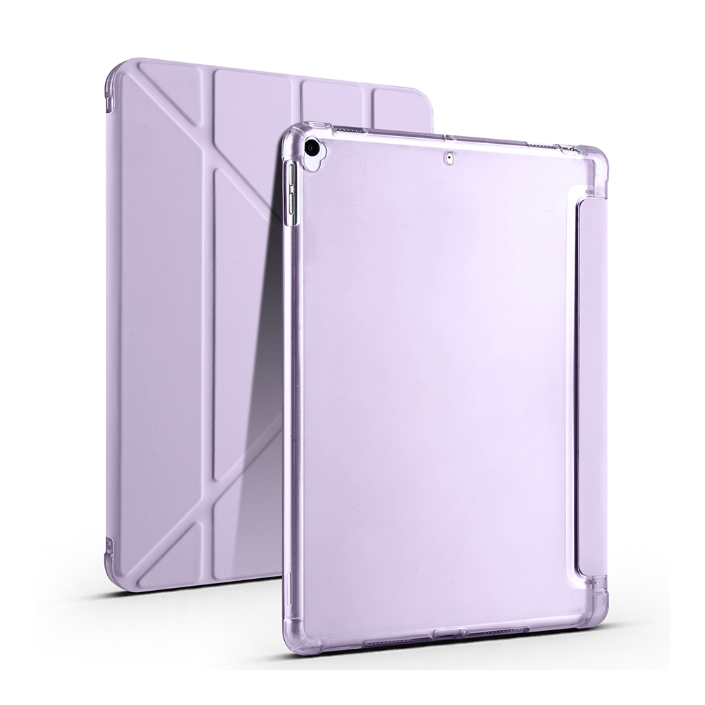 Apple iPad Pro 10.5 (7.Nesil) Uyumlu Kılıf Zore Tri Folding Kalem Bölmeli Standlı Kılıf