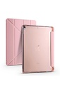 Apple iPad Pro 10.5 (7.Nesil) Uyumlu Kılıf Zore Tri Folding Kalem Bölmeli Standlı Kılıf