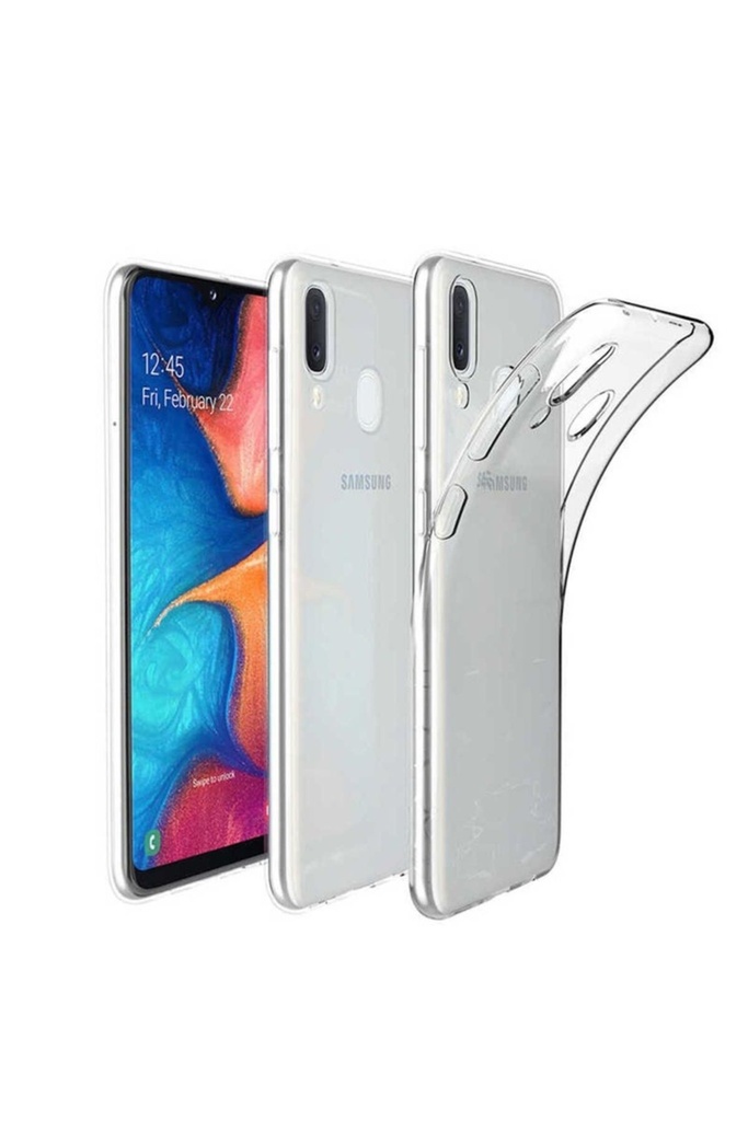Samsung Galaxy A20E Uyumlu Kılıf Zore Süper Silikon Kapak