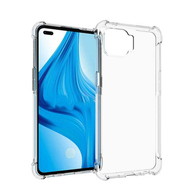 [RNZ-TA47150] Oppo Reno 4 Lite Uyumlu Kılıf Zore Nitro Anti Shock Silikon