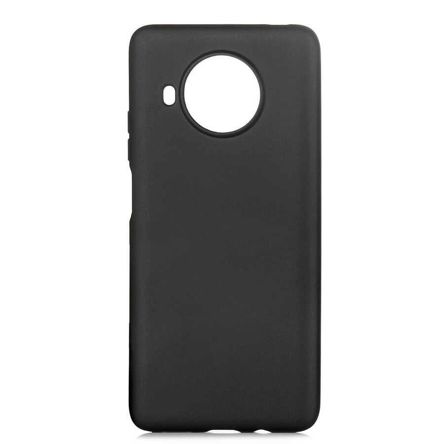 [RNZ-TA49916] Xiaomi Redmi Note 9 Pro 5G Uyumlu Kılıf Zore Premier Silikon Kapak (Siyah)