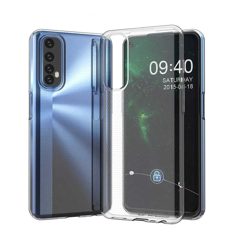 [RNZ-TA47190] Realme 7 Uyumlu Kılıf Zore Süper Silikon Kapak