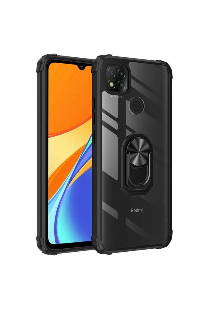 [RNZ-TA47197] Xiaomi Redmi 9C Uyumlu Kılıf Zore Mola Kapak (Siyah)