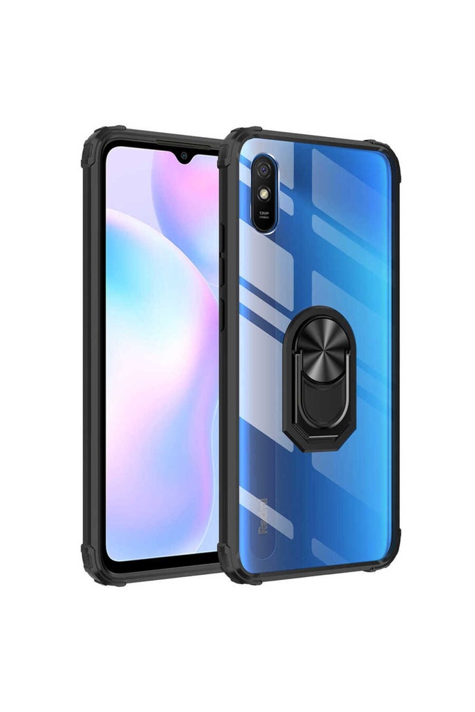 [RNZ-TA47200] Xiaomi Redmi 9A Uyumlu Kılıf Zore Mola Kapak (Siyah)