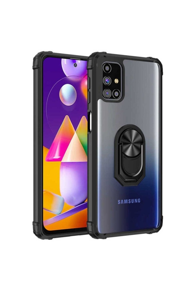 [RNZ-TA47203] Samsung Galaxy M31S Uyumlu Kılıf Zore Mola Kapak (Siyah)