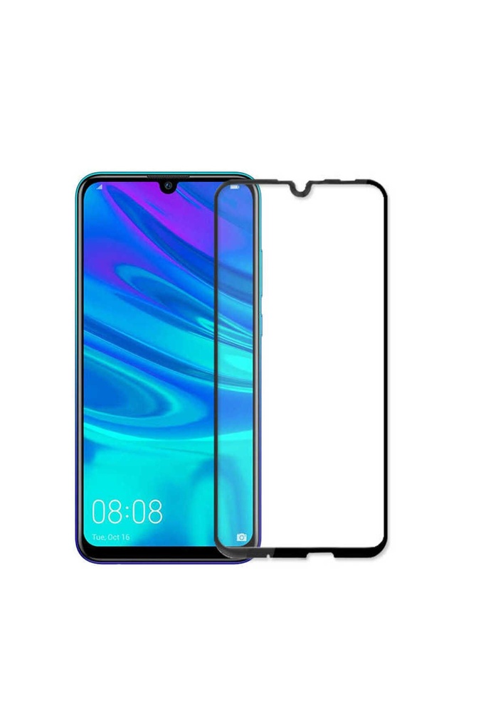 Huawei Y6S 2019 Uyumlu Zore Kenarları Kırılmaya Dayanıklı Cam Ekran Koruyucu