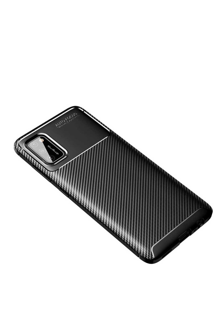 [RNZ-TA48649] Samsung Galaxy A02S Uyumlu Kılıf Zore Negro Silikon Kapak (Siyah)