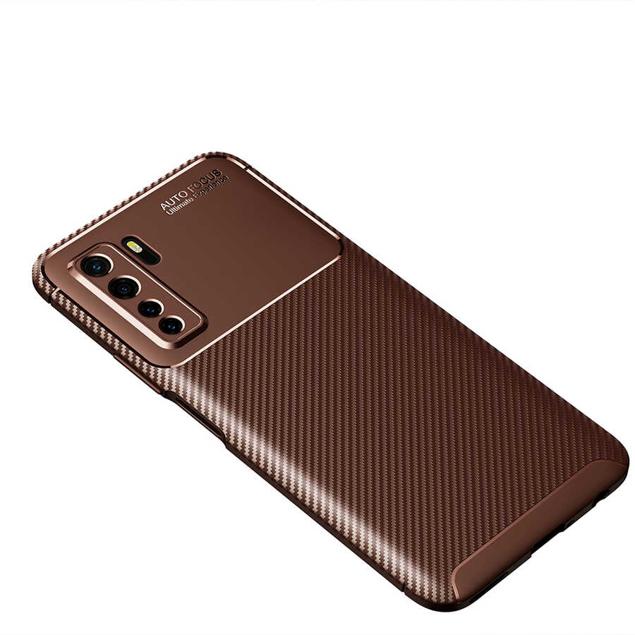 Huawei P40 Lite 5G Uyumlu Kılıf Zore Negro Silikon Kapak