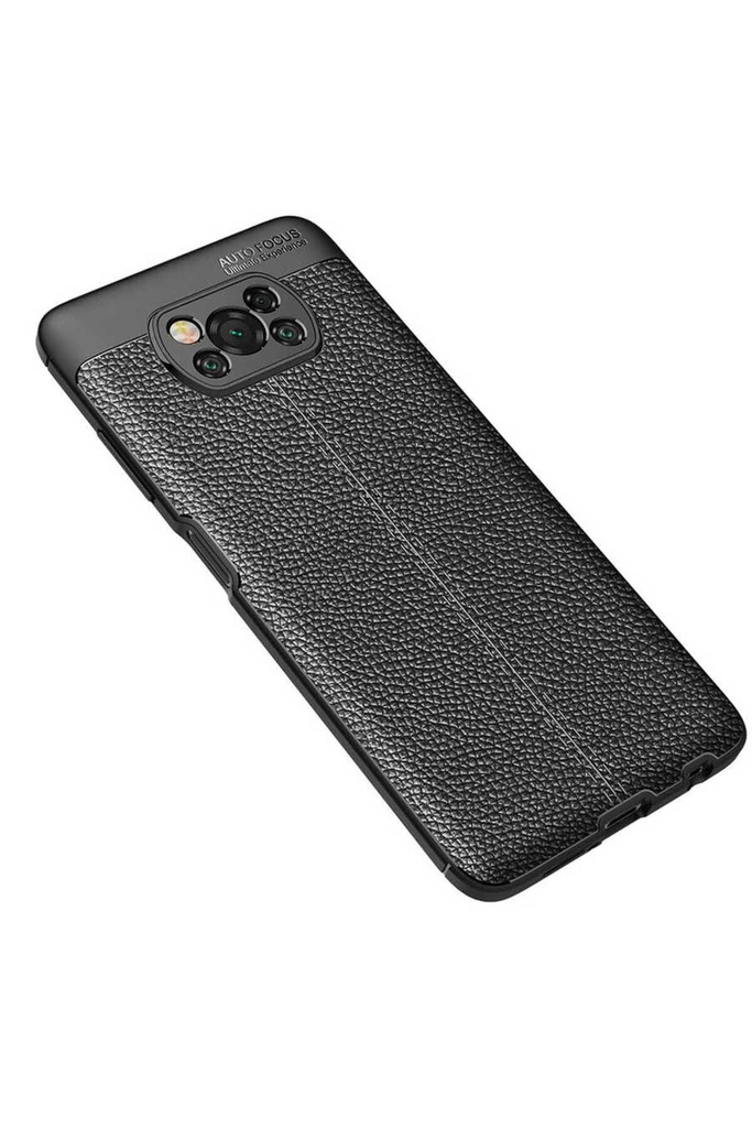 [RNZ-TA47550] Xiaomi Poco X3 Uyumlu Kılıf Zore Niss Silikon Kapak (Siyah)