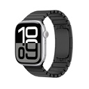 Apple Watch 44mm Uyumlu Kordon Paslanmaz Çelik Luxury Metal KRD-35 Kayış