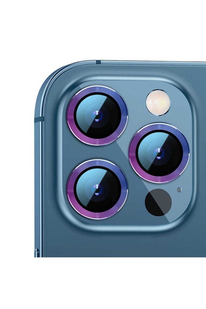 Apple iPhone 12 Pro Max Uyumlu Zore CL-02 Kamera Lens Koruyucu