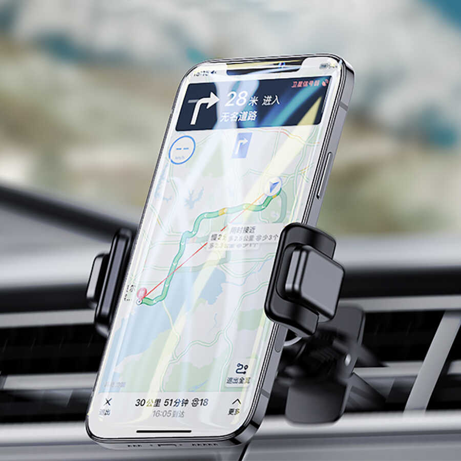 [RNZ-TA47823] ​Benks CZ01 Araç Telefon Tutucu (Siyah)