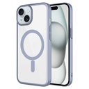 Apple iPhone 15 Uyumlu Kılıf Wireless Şarj Özellikli Sert PC Zore Mat Riksos M-safe Kapak