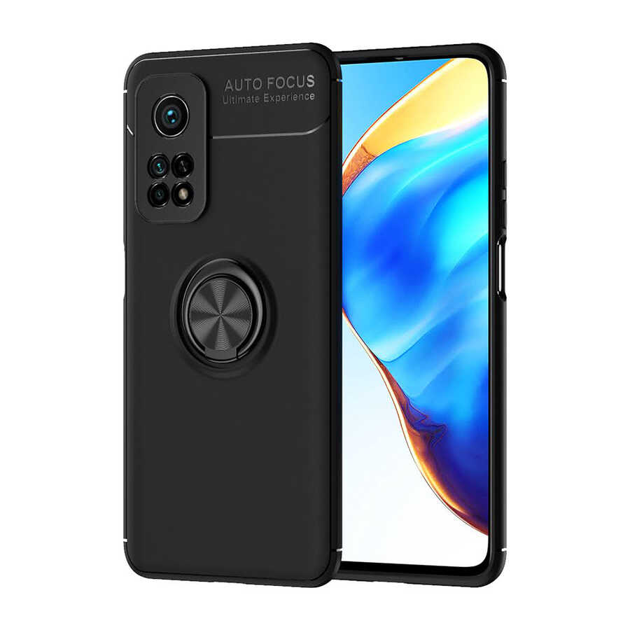 [RNZ-TA47860] Xiaomi Mi 10T Pro 5G Uyumlu Kılıf Zore Ravel Silikon Kapak (Siyah)