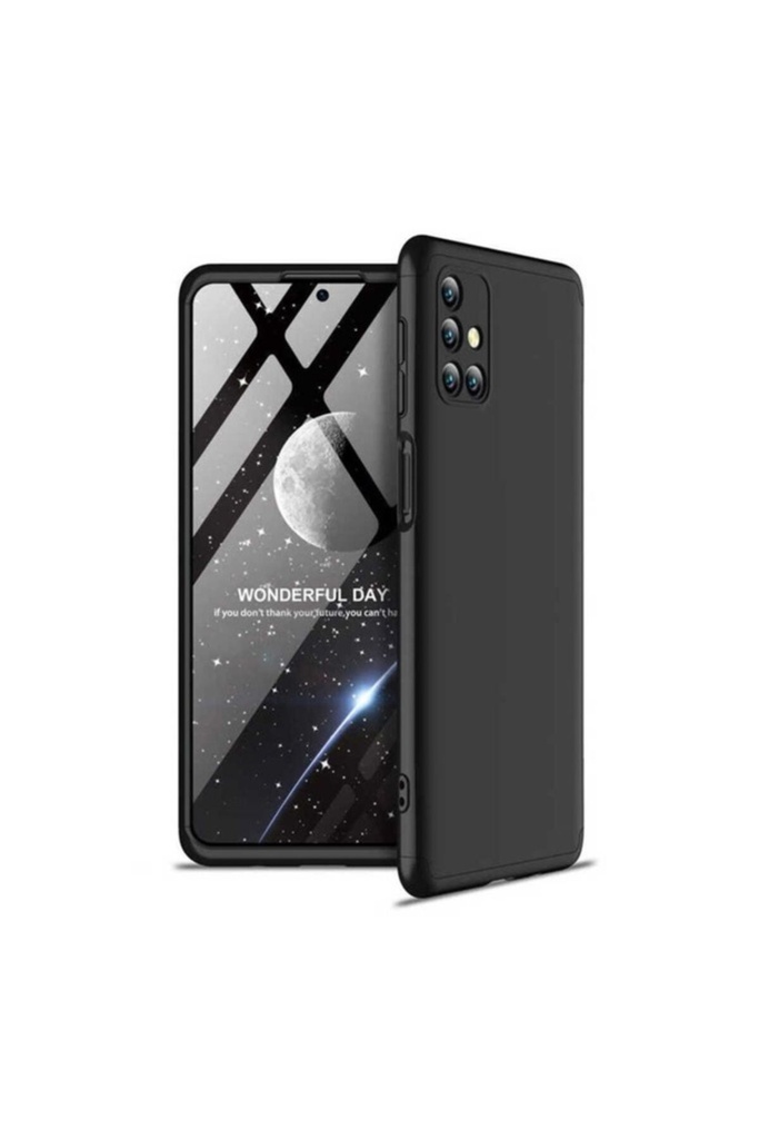[RNZ-TA47868] Samsung Galaxy M31S Uyumlu Kılıf Zore Ays Kapak (Siyah)