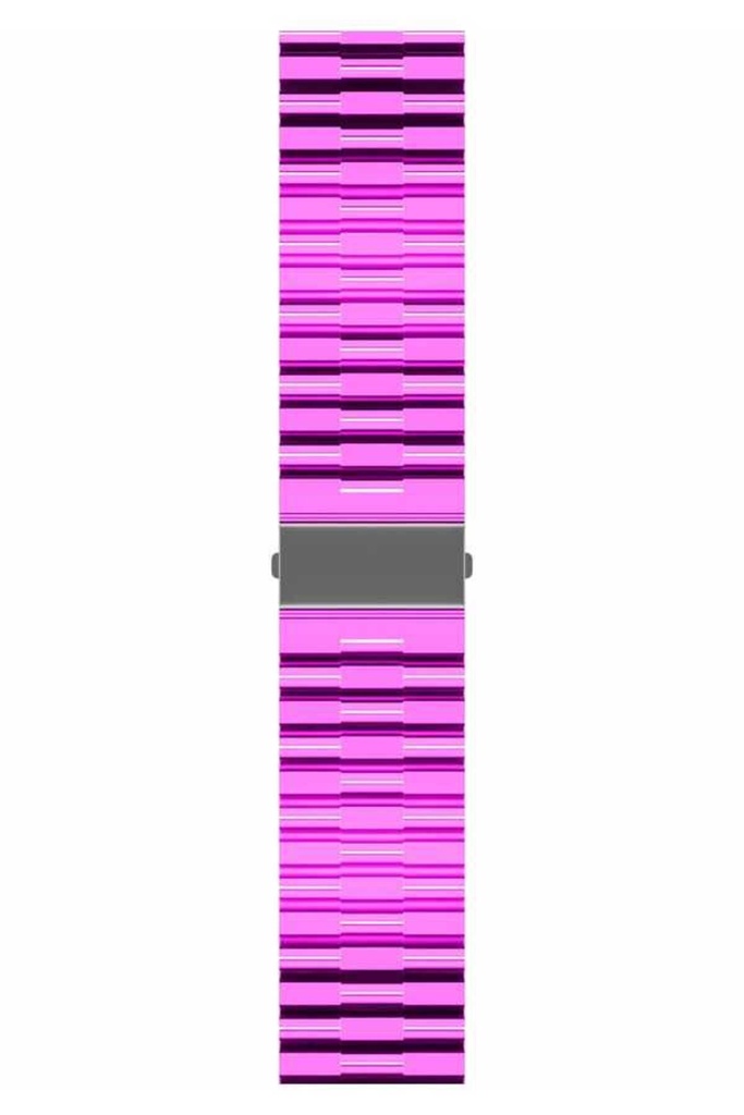 Samsung Galaxy Watch 46mm Uyumlu 22mm Kordon Şeffaf Renkli Transparan KRD-27 Kayış