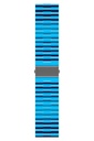 Samsung Galaxy Watch Active 2 40mm Uyumlu 20mm Kordon Şeffaf Renkli Transparan KRD-27 Kayış