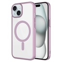 Apple iPhone 15 Plus Uyumlu Kılıf Wireless Şarj Özellikli Sert PC Zore Mat Riksos M-safe Kapak