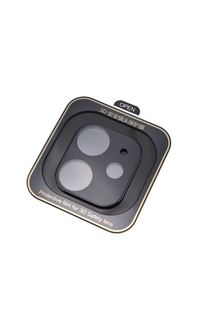 [RNZ-TA48351] Apple iPhone 12 Mini Uyumlu Zore Kamera Koruyucu (Siyah)