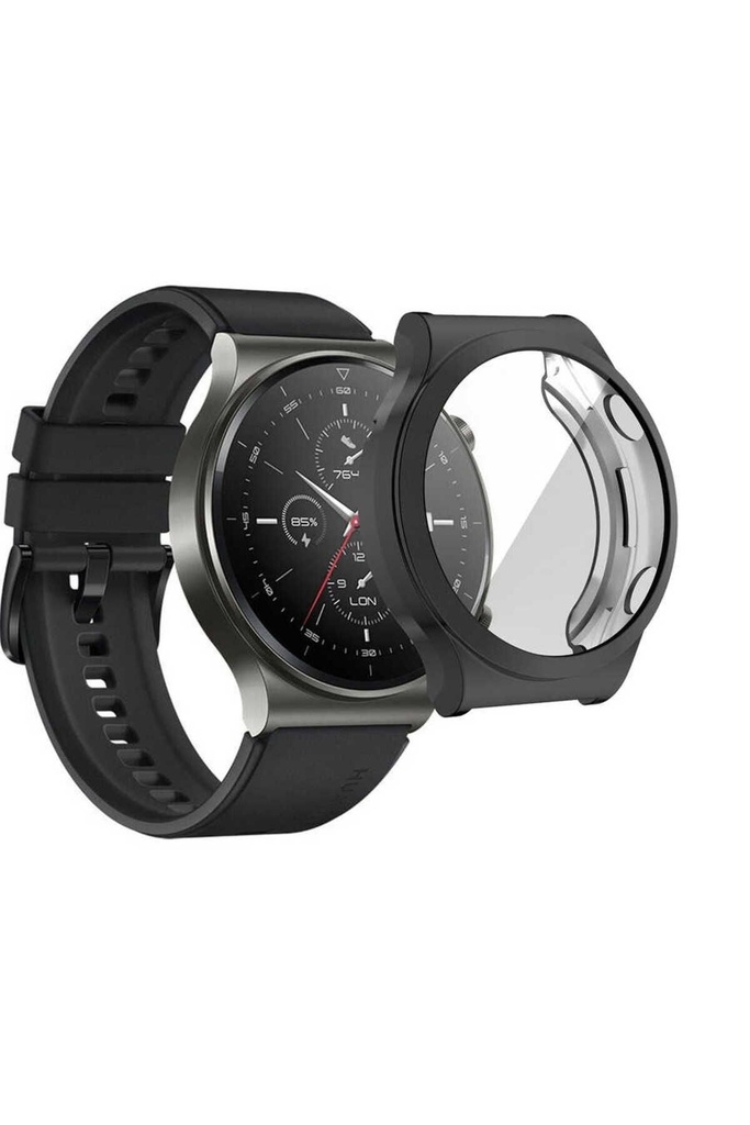 [RNZ-TA48363] Huawei Watch GT2 Pro Uyumlu Zore Watch Gard 02 Ekran Koruyucu (Siyah)