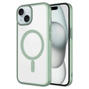 Apple iPhone 15 Plus Uyumlu Kılıf Wireless Şarj Özellikli Sert PC Zore Mat Riksos M-safe Kapak