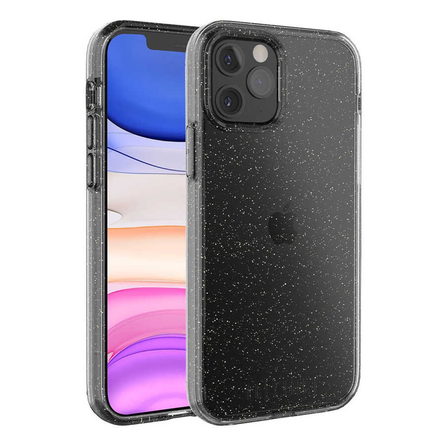 [RNZ-TA48422] Apple iPhone 12 Pro Max Uyumlu UR Vogue Kapak (Siyah)
