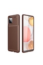 Samsung Galaxy A12 Uyumlu Kılıf Zore Negro Silikon Kapak