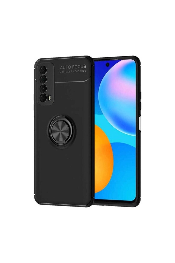 [RNZ-TA48472] Huawei P Smart 2021 Uyumlu Kılıf Zore Ravel Silikon Kapak (Siyah)