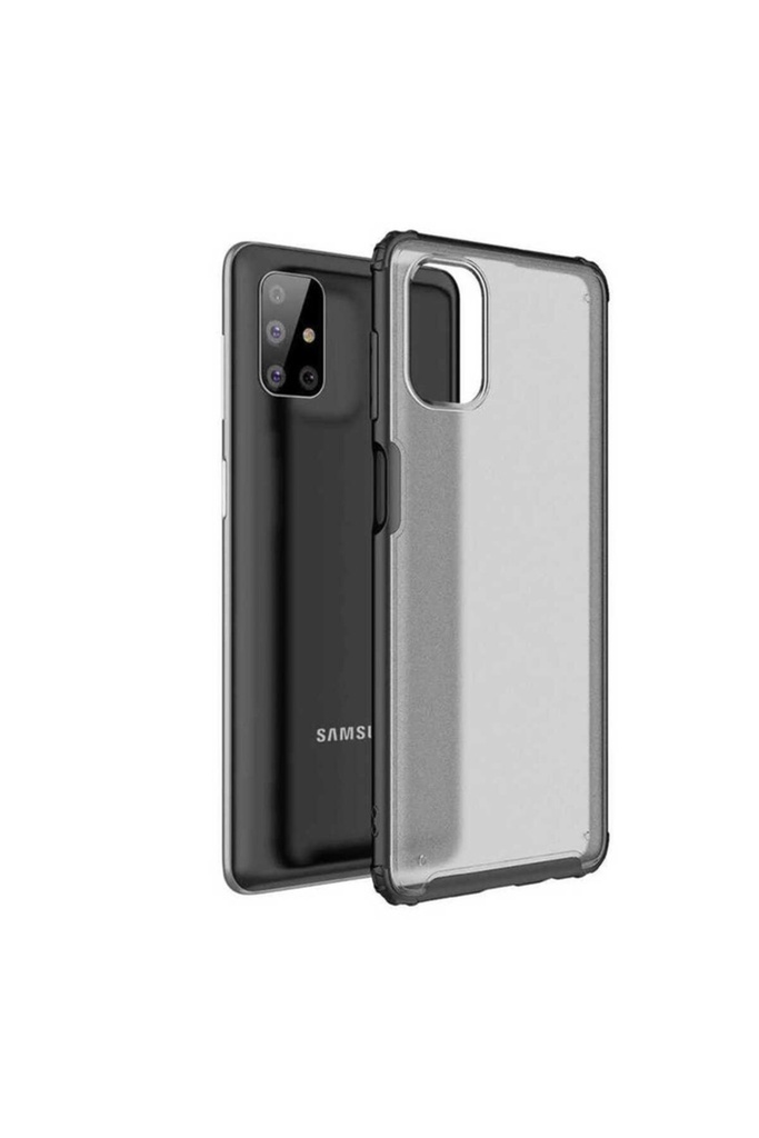 [RNZ-TA48492] Samsung Galaxy M51 Uyumlu Kılıf Zore Volks Kapak (Siyah)