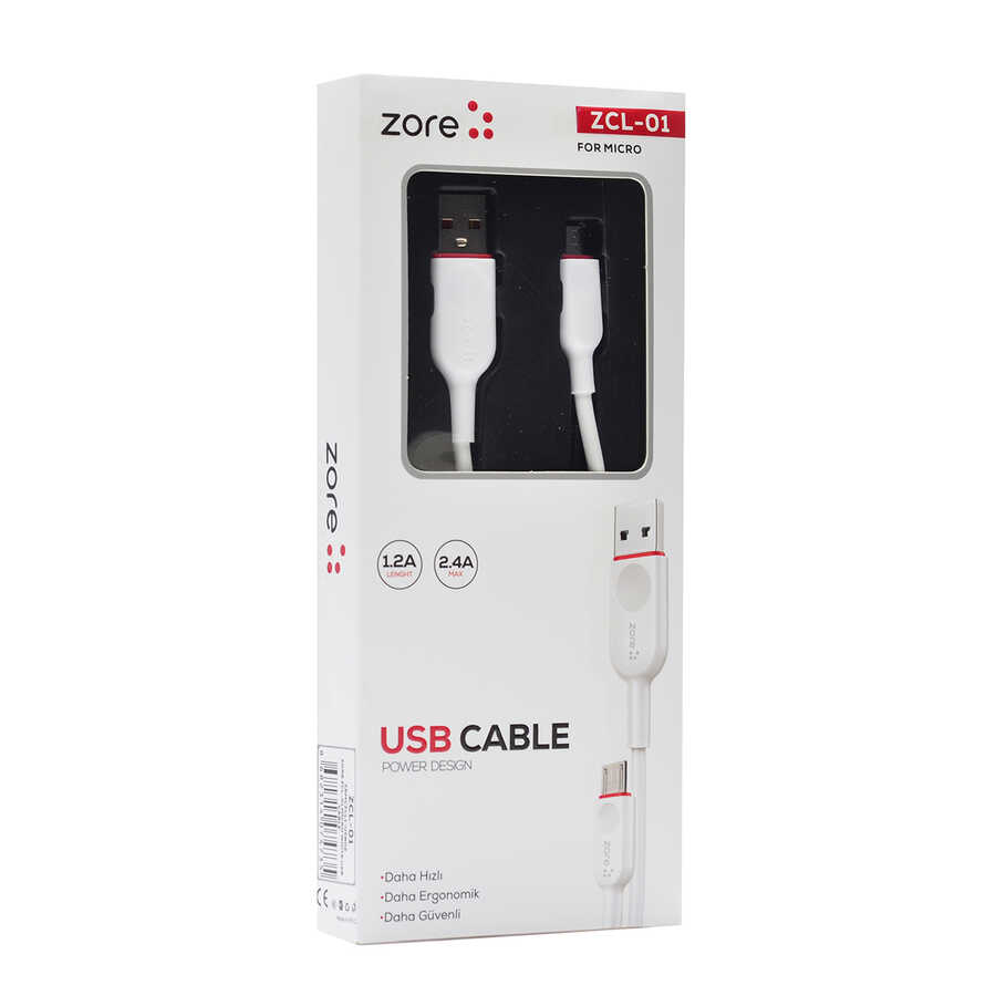 [RNZ-TA48595] Zore ZCL-01 Micro Usb Kablo