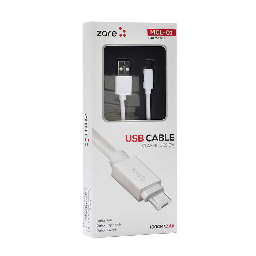 [RNZ-TA48601] Zore MCL-01 Micro Usb Kablo