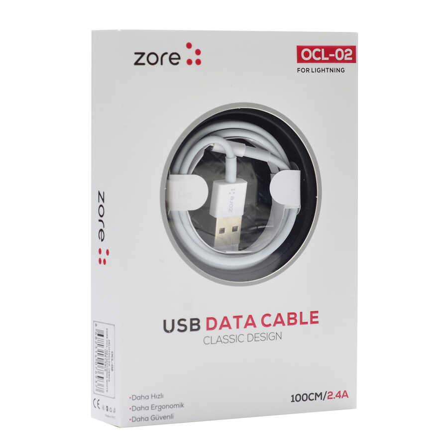[RNZ-TA48603] Zore OCL-02 Lightning Usb Kablo