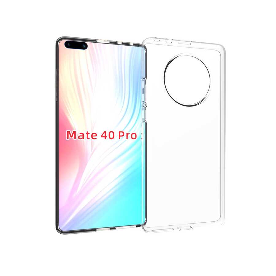 Huawei Mate 40 Pro Uyumlu Kılıf Zore Süper Silikon Kapak