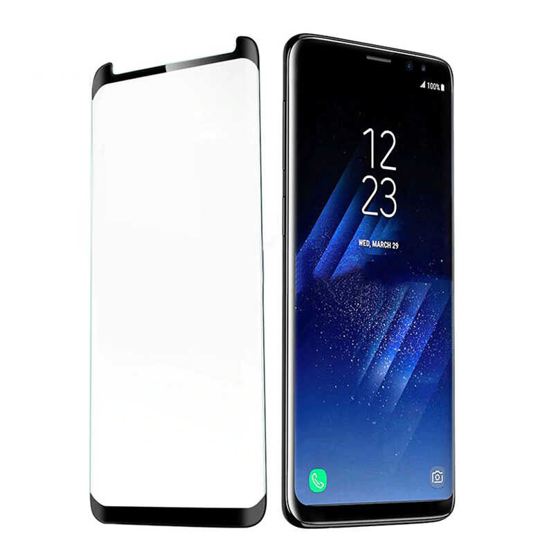 [RNZ-TA48778] Samsung Galaxy Note 9 Uyumlu Zore Kavisli Full Yapışkanlı Cam Ekran Koruyucu