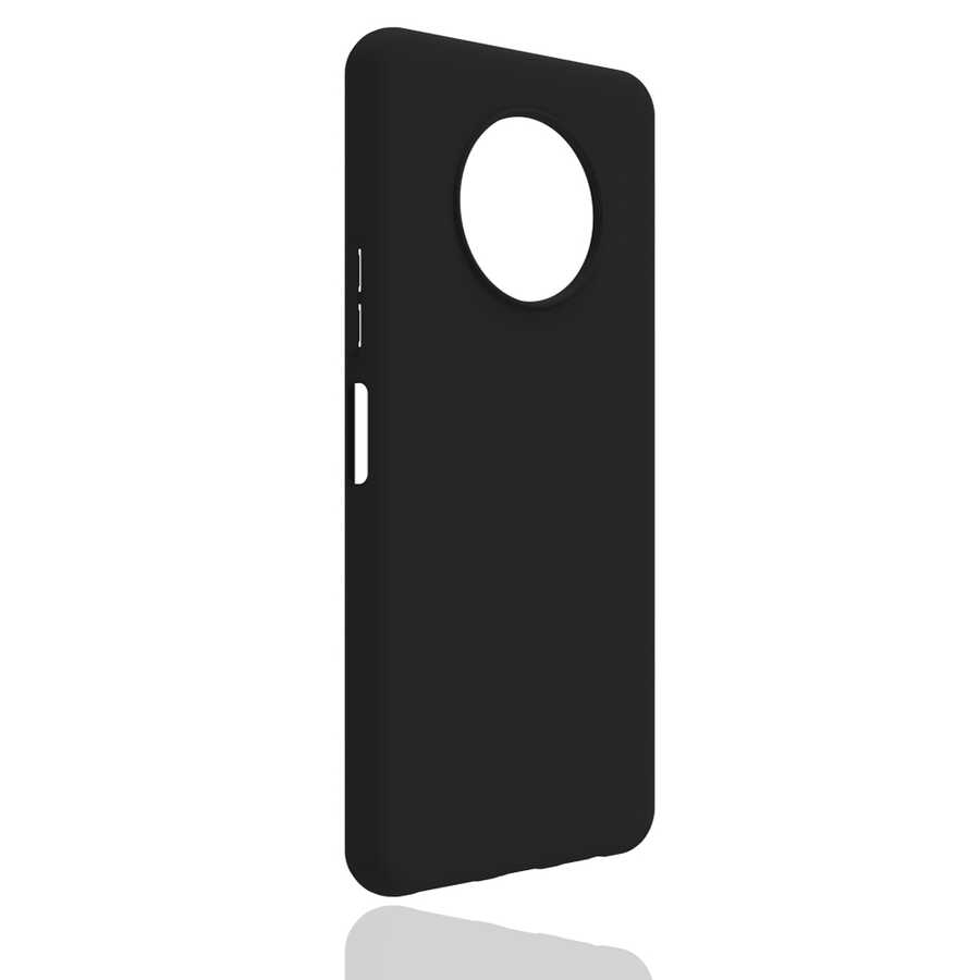 [RNZ-TA48811] Infinix Note 7 Uyumlu Kılıf Zore Biye Silikon (Siyah)