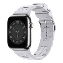 Apple Watch 40mm Uyumlu Kordon Silikon Yumuşak Esnek Metal Klipsli KRD-92 Kayış