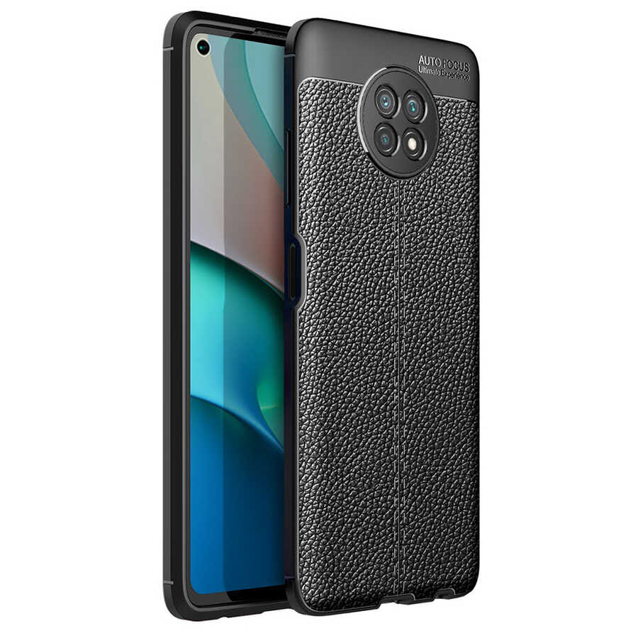 [RNZ-TA49031] Xiaomi Redmi Note 9T Uyumlu Kılıf Zore Niss Silikon Kapak (Siyah)