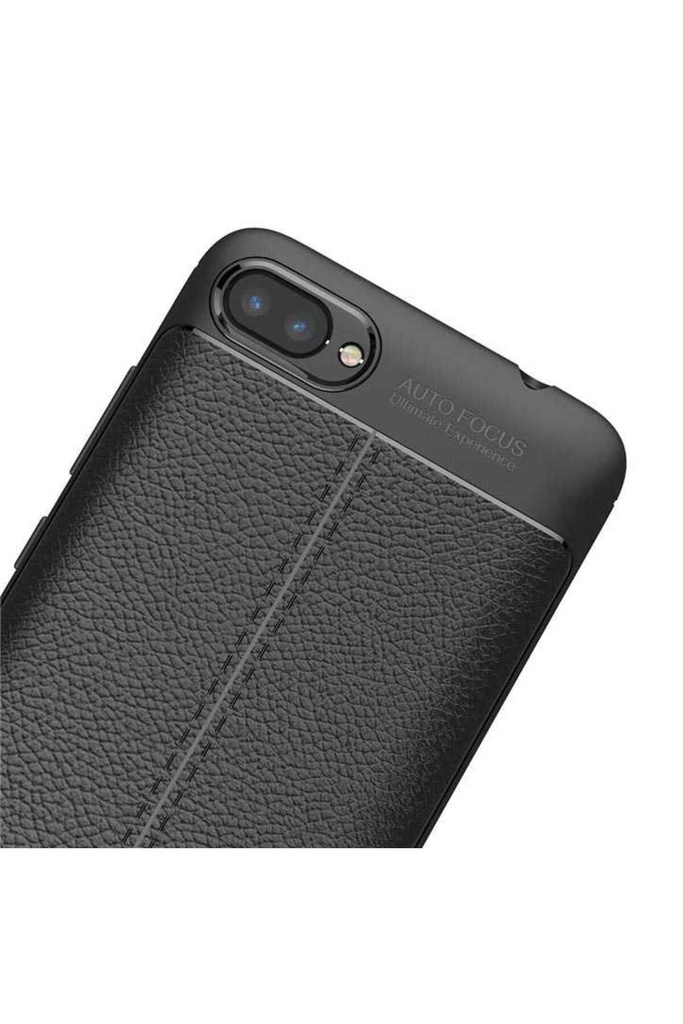 [RNZ-TA379] Asus Zenfone 4 Max ZC554KL Uyumlu Kılıf Zore Niss Silikon Kapak (Siyah)