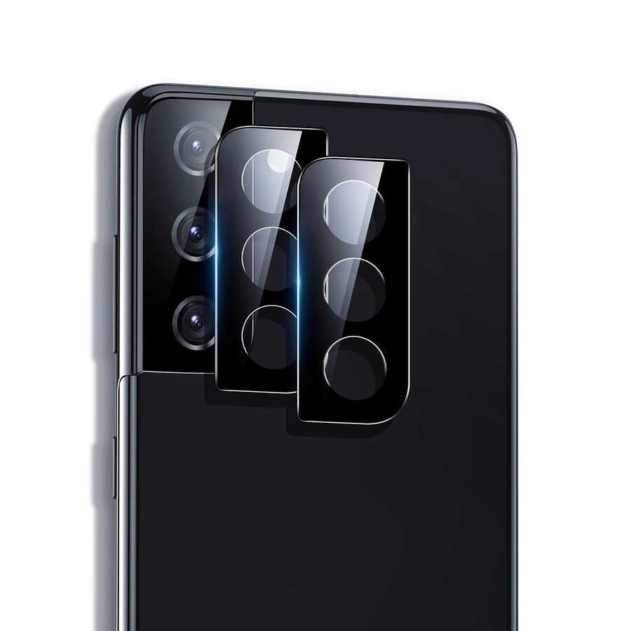 [RNZ-TA49169] Samsung Galaxy S21 Plus Uyumlu Zore Kamera Lens Koruyucu Cam Filmi