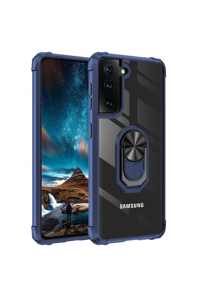 [RNZ-TA49461] Samsung Galaxy S21 Uyumlu Kılıf Zore Mola Kapak (Siyah)