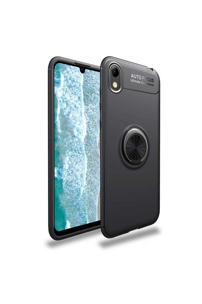 [RNZ-TA49608] Huawei Y5 2019 Uyumlu Kılıf Zore Ravel Silikon Kapak (Siyah)