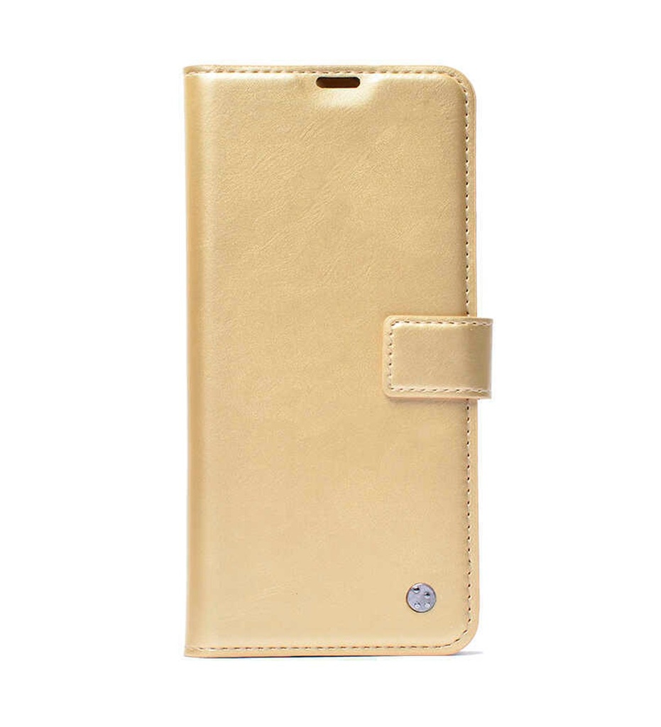 Samsung Galaxy A10S Uyumlu Kılıf Zore Kar Deluxe Kapaklı Kılıf