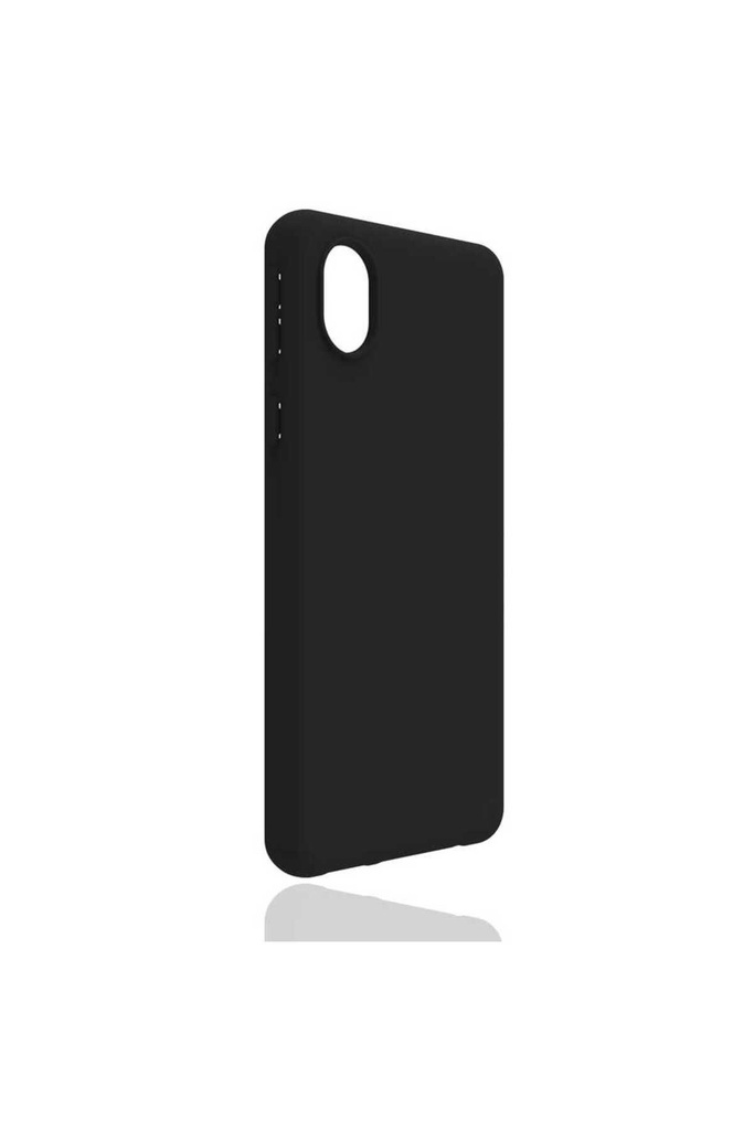 [RNZ-TA51082] Samsung Galaxy A01 Core Uyumlu Kılıf Zore Biye Silikon (Siyah)