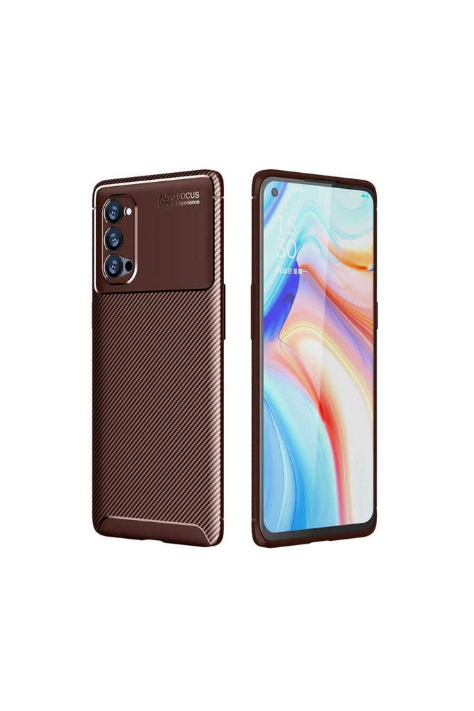 Oppo Reno 4 Pro 5G Uyumlu Kılıf Zore Negro Silikon Kapak